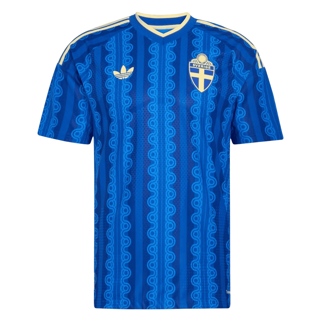 Camiseta Auténtica Sweden 2026 Segunda Equipación Copa del Mundo - Version Jugador