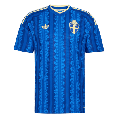 Camiseta Auténtica Sweden 2026 Segunda Equipación Copa del Mundo - Version Jugador