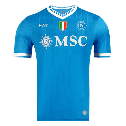 Camiseta Auténtica Napoli 2025/26 Primera Equipación-Versión Jugador