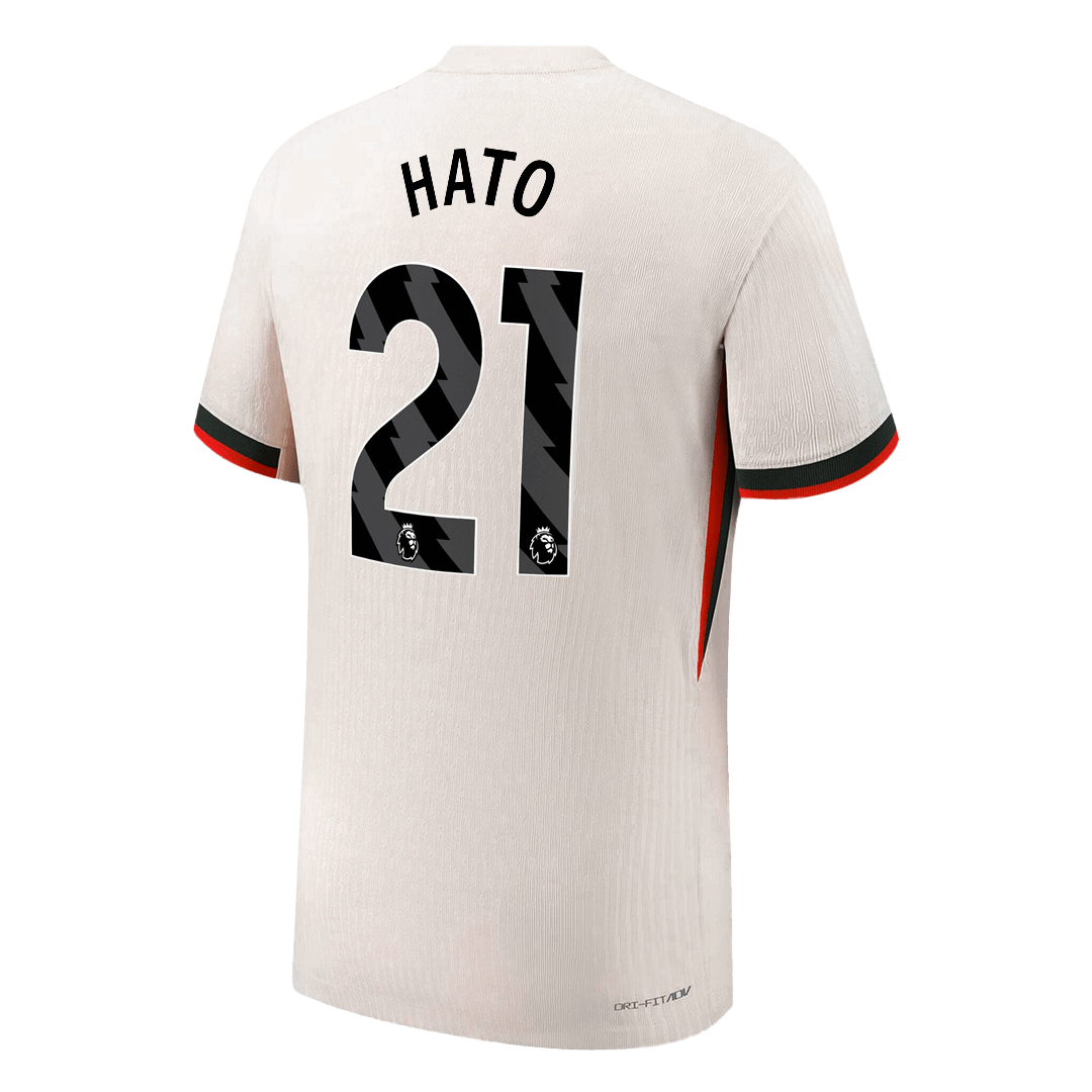 Camiseta Auténtica HATO #21 Chelsea 2025/26 Segunda Equipación - Version Jugador