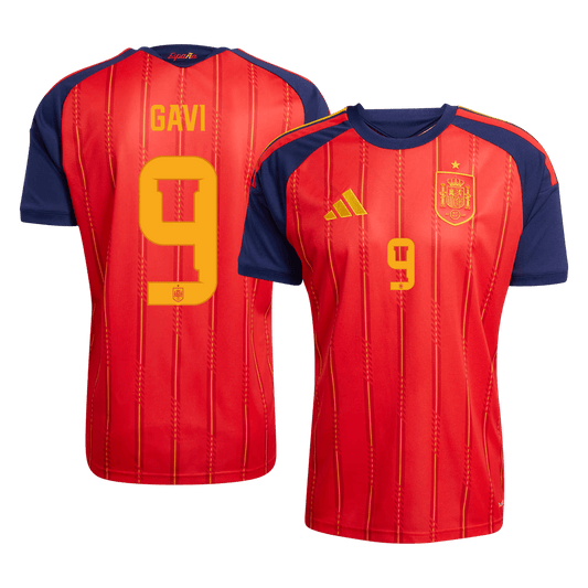 Camiseta GAVI #9 Spain 2026 Primera Equipación Copa del Mundo - Version Hincha - Calidad premium