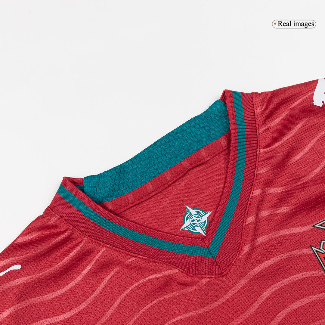 Set Tricouri Fotbal Portugalia RONALDO #7 Acasă Cupa Mondială 2026 Pentru Copii - Super