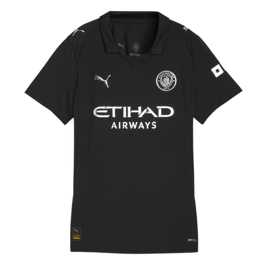 Mujer Manchester City 2025/26 Segunda Equipación Women camiseta de fútbol