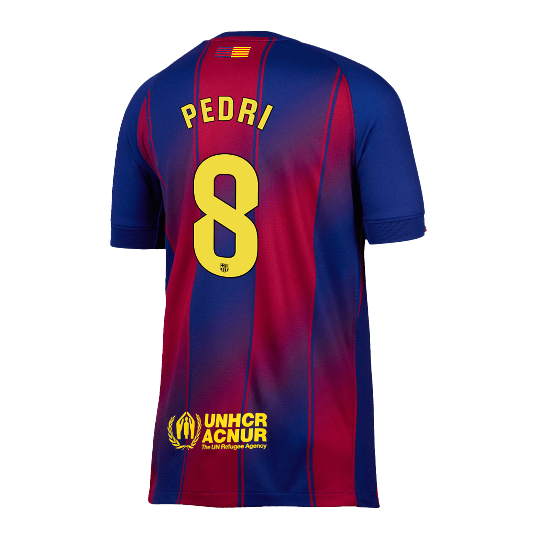 Camiseta PEDRI #8 Barcelona 2025/26 Primera Equipación-Versión Hincha-Camisetas Pasion Shop