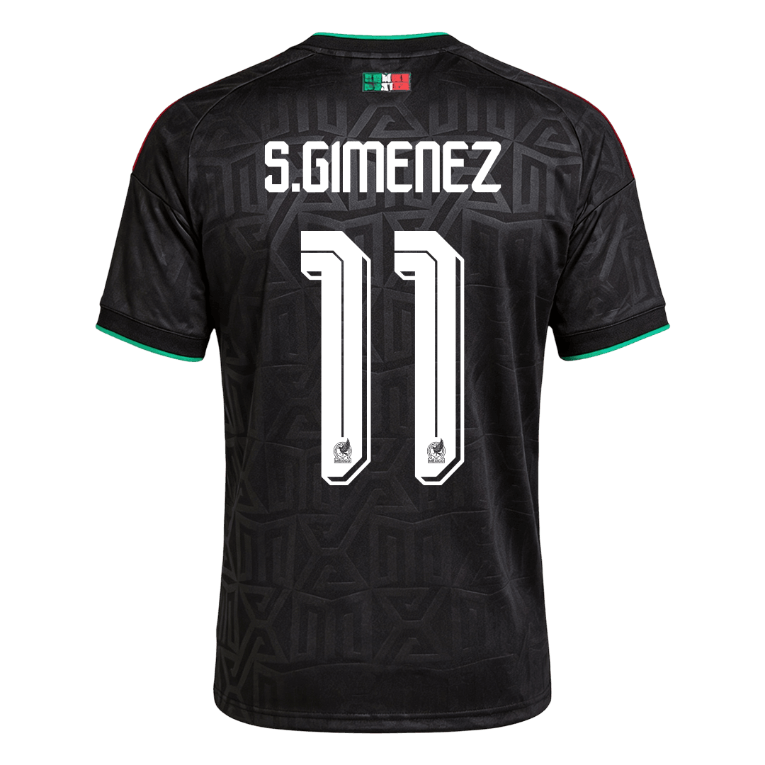 Camiseta S.GIMENEZ #11 Mexico 2026 Tercera Equipacion Copa del Mundo - Versión Hincha