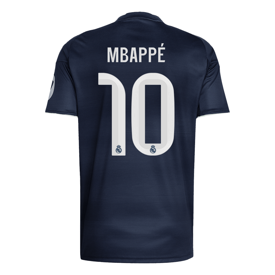 Camiseta MBAPPÉ #10 Real Madrid 2025/26 Segunda Equipación-Versión Hincha