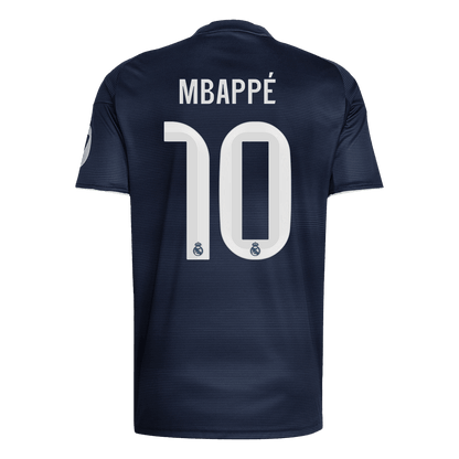 Camiseta MBAPPÉ #10 Real Madrid 2025/26 Segunda Equipación-Versión Hincha