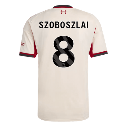 Camiseta SZOBOSZLAI #8 Liverpool 2025/26 Segunda Equipación - Versión Hincha
