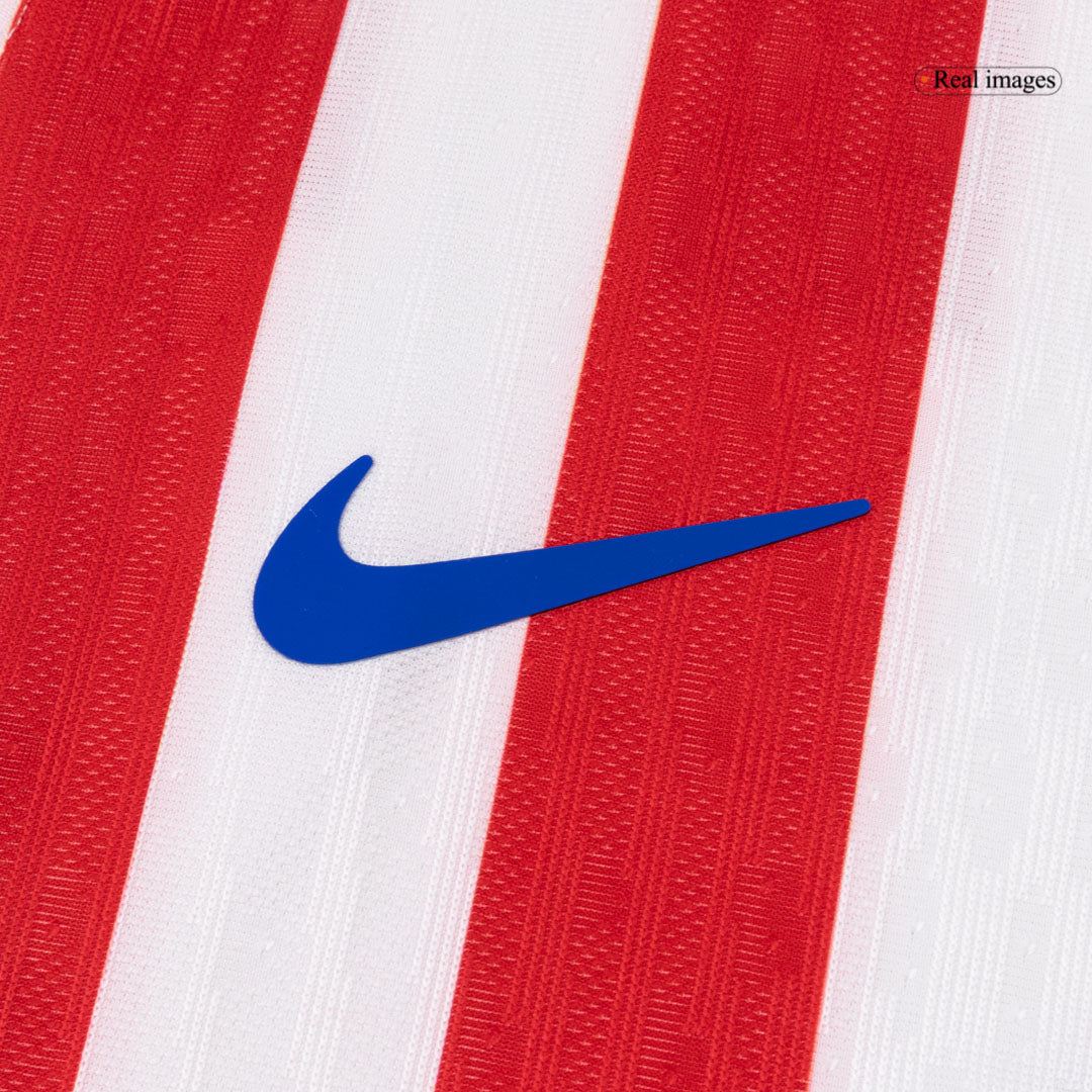 Camiseta Auténtica SØRLOTH #9 Atletico Madrid 2025/26 Primera Equipación - Version Jugador