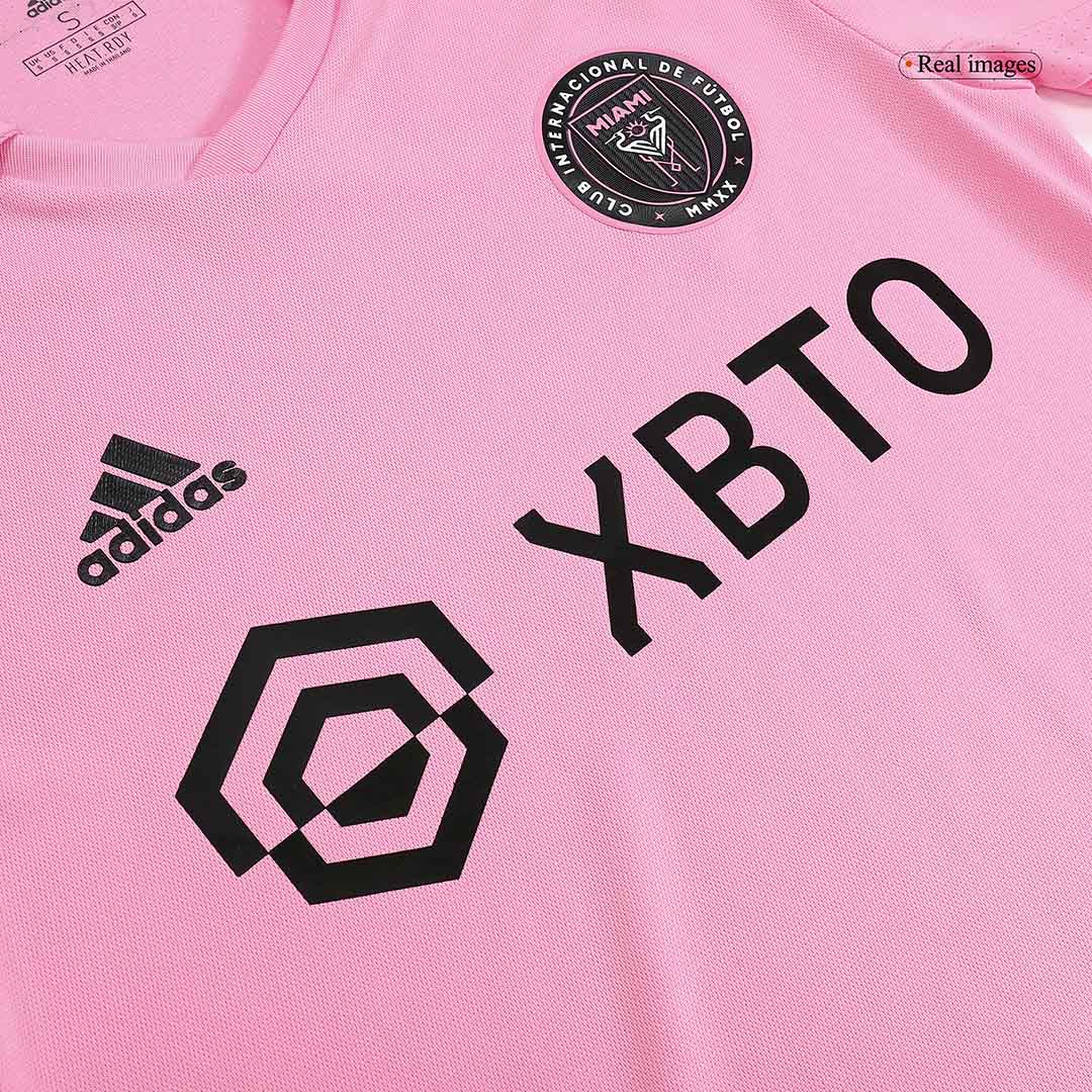 Tricouri Fotbal Inter Miami CF MESSI #10 Acasă 2022 Authentic