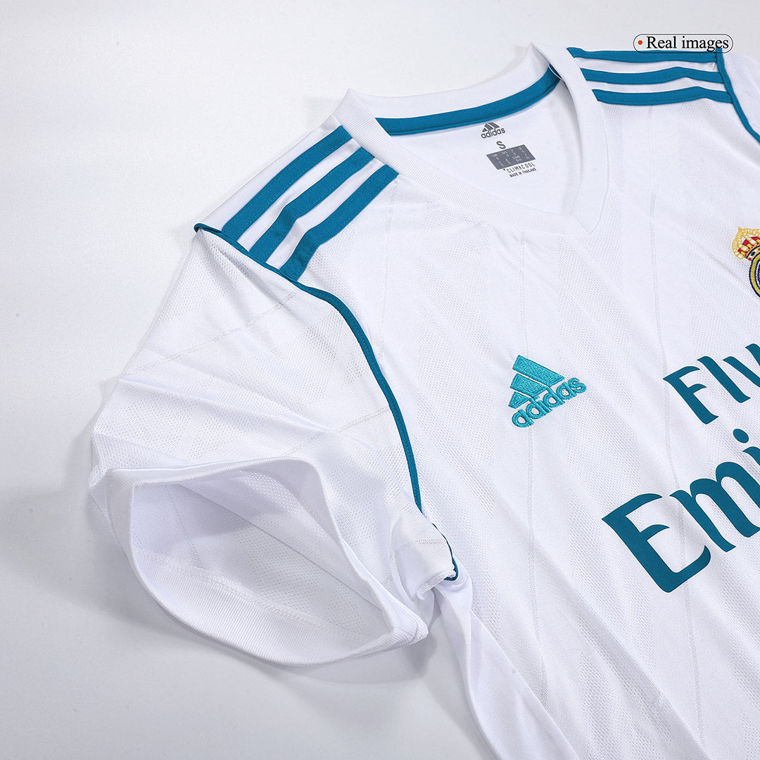 Camiseta Retro 2017/18 BENZEMA #9 Real Madrid Primera Equipación