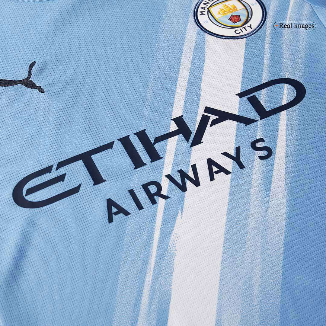 Camiseta RODRIGO #16 Manchester City 2025/26 Primera Equipación-Versión Hincha