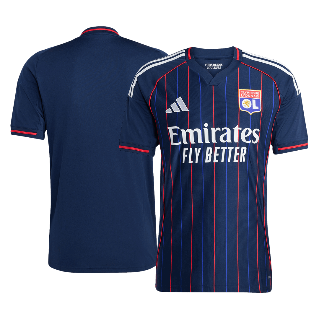 Camiseta Olympique Lyonnais 2025/26 Segunda Equipación-Versión Hincha-Camisetas Pasion Shop