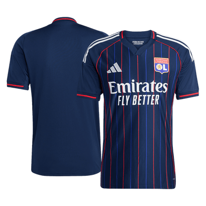 Camiseta Olympique Lyonnais 2025/26 Segunda Equipación-Versión Hincha-Camisetas Pasion Shop