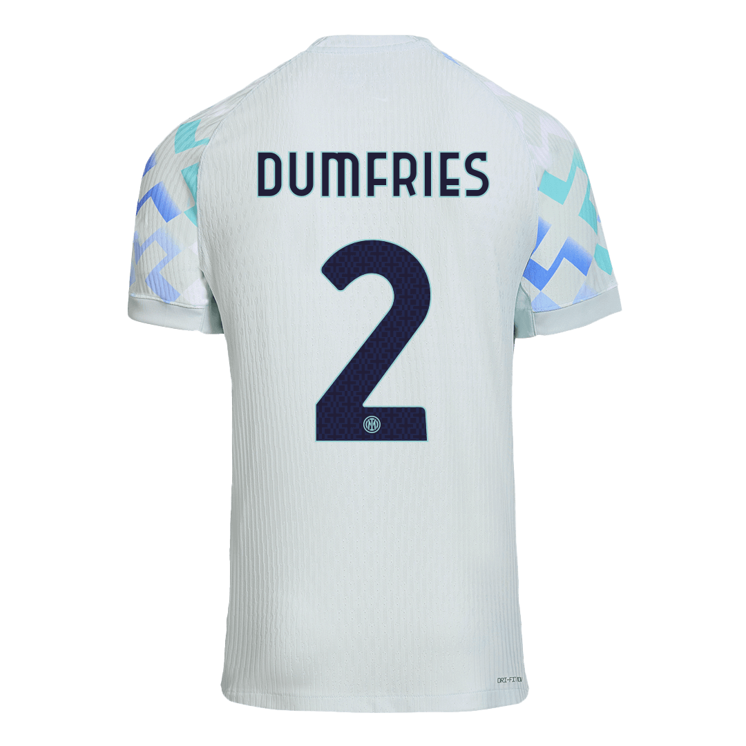 Camiseta Auténtica DUMFRIES #2 Inter Milan 2025/26 Segunda Equipación - Version Jugador