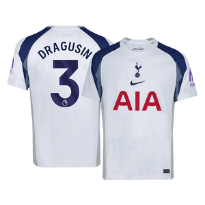 Tricouri Fotbal Tottenham Hotspur DRAGUSIN #3 Acasă 2025/26