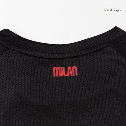 Conjunto Infantil Completo AC Milan 2025/26 Primera Equipación Kids-Camisetas Pasion Shop