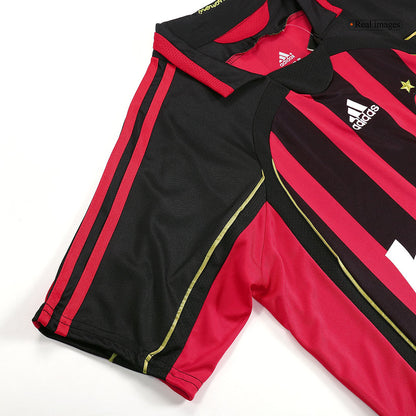 Tricouri Fotbal Vintage AC Milan RONALDO #99 Acasă 2006/07