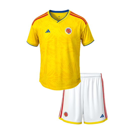 Conjunto Infantil Colombia 2026 Primera Equipación Copa del Mundo camiseta de fútbol