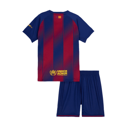Miniconjunto Barcelona 2025/26 Primera Equipación Niño-Camisetas Pasion Shop
