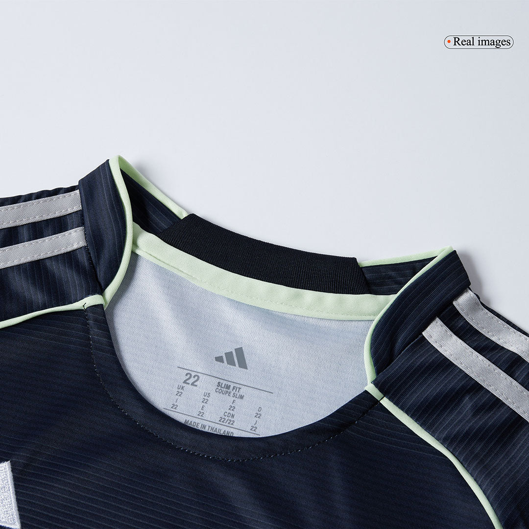 Conjunto Infantil Completo Real Madrid 2025/26 Segunda Equipación Kids-Camisetas Pasion Shop