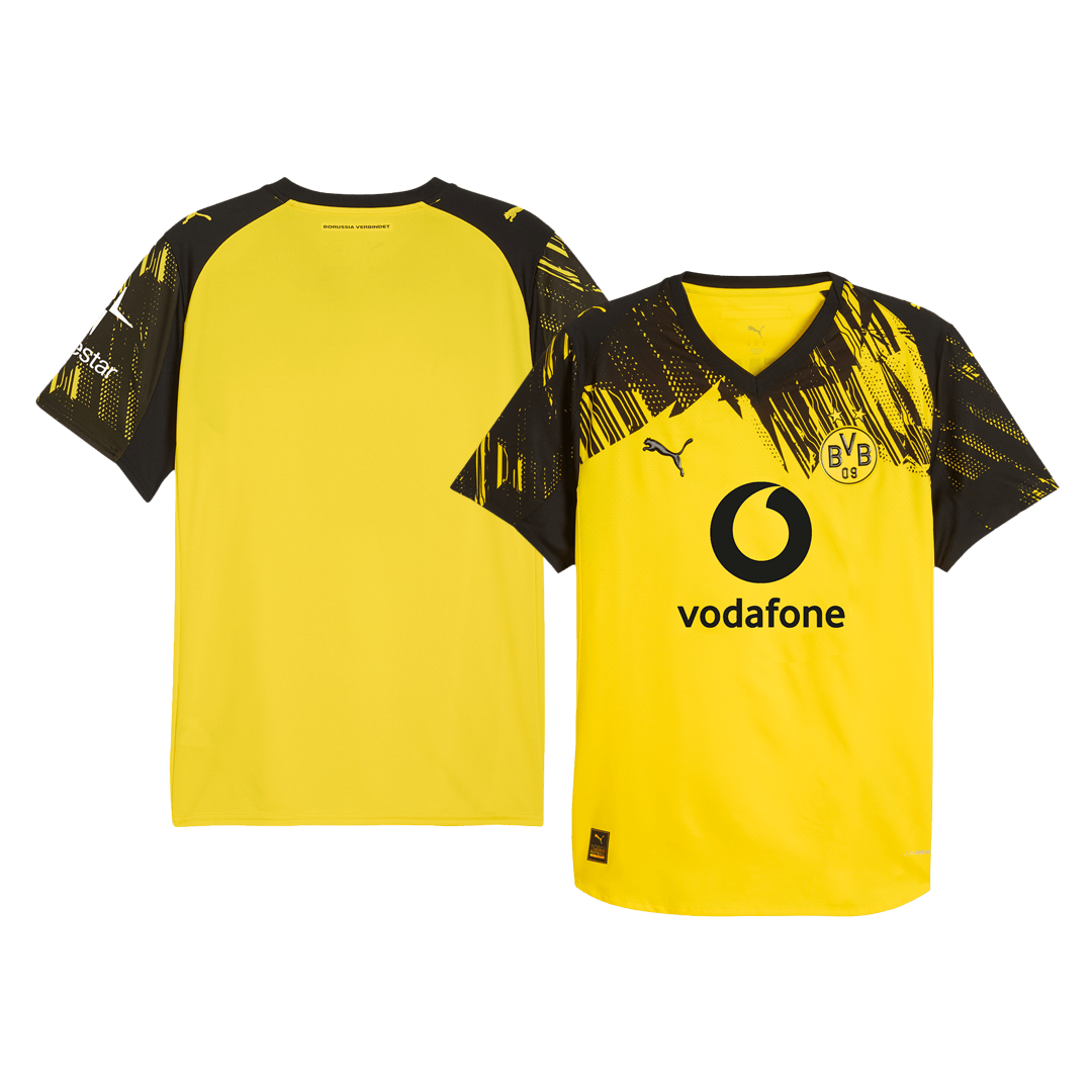Camiseta Auténtica Borussia Dortmund 2025/26 Primera Equipación-Versión Jugador-Camisetas Pasion Shop
