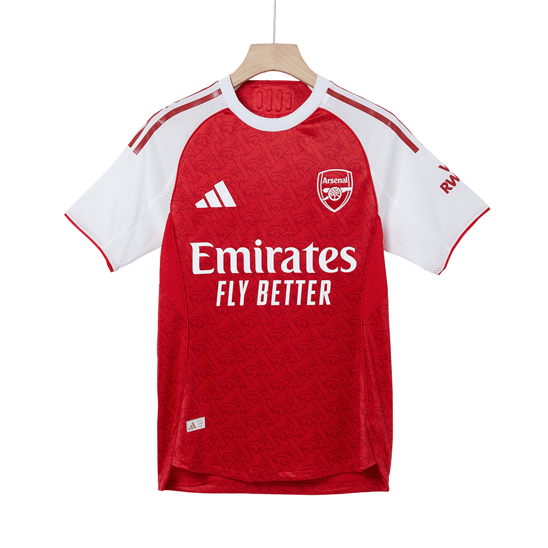 Conjunto Auténtico Arsenal 2025/26 Primera Equipación-Camisetas Pasion Shop