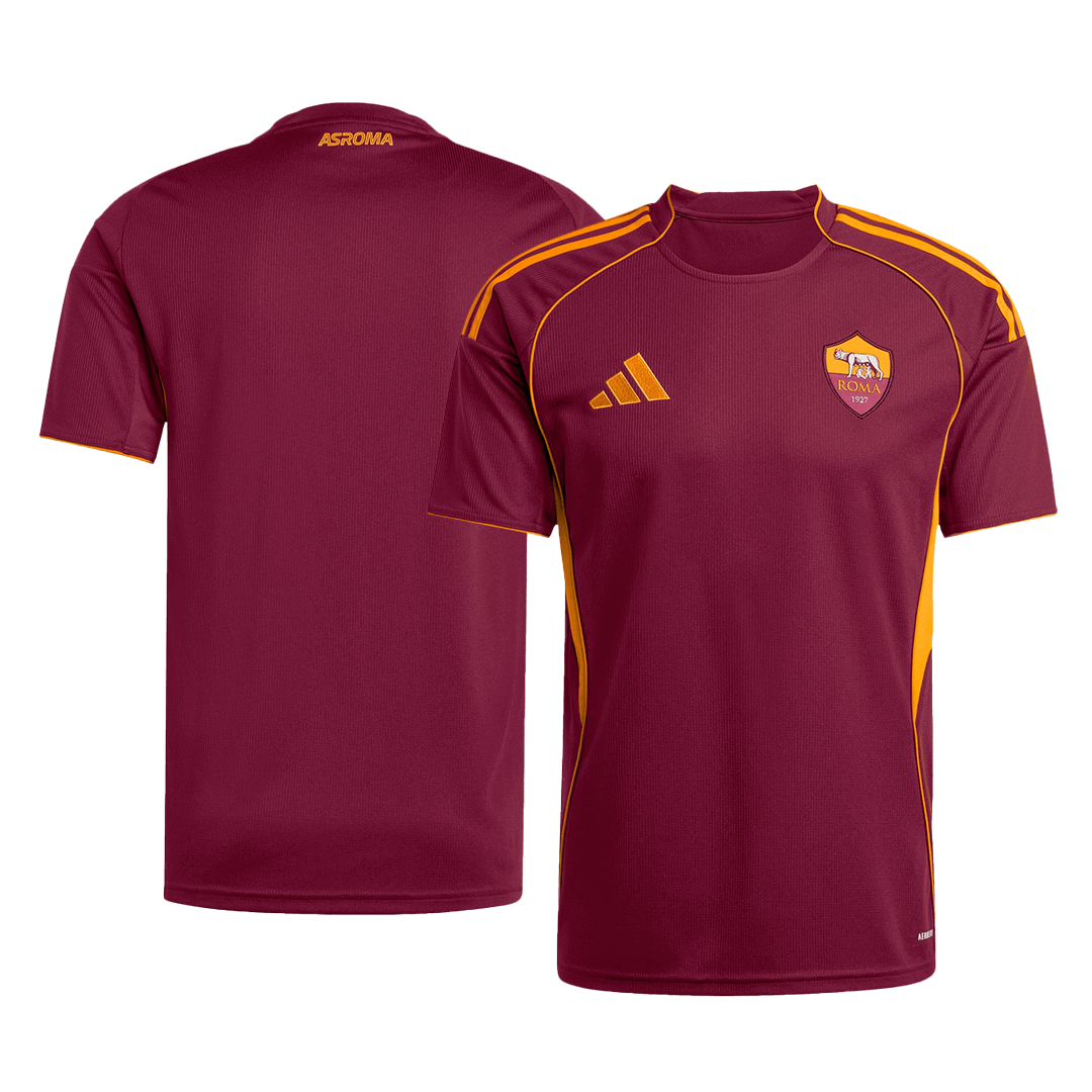 Camiseta Roma 2025/26 Primera Equipación-Versión Hincha-Camisetas Pasion Shop