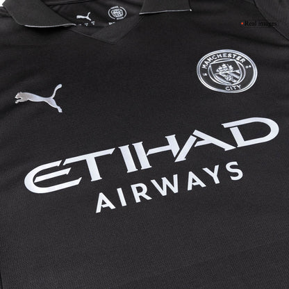 Camiseta CHERKI #10 Manchester City 2025/26 Segunda Equipación - Versión Hincha