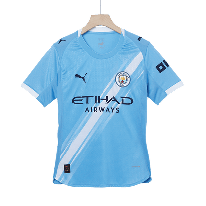 Camiseta Auténtica DE BRUYNE #17 Manchester City 2025/26 Primera Equipación-Versión Jugador