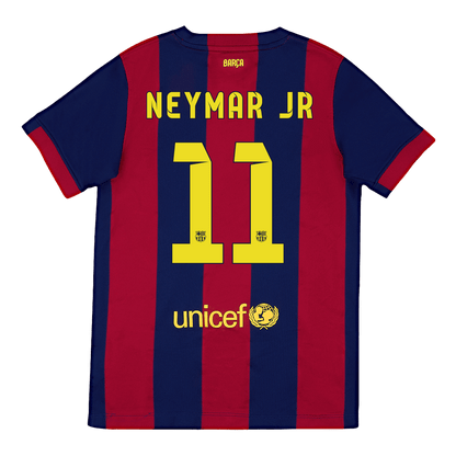 Camiseta Retro 2014/15 NEYMAR JR #11 Barcelona Primera Equipación 2025/26