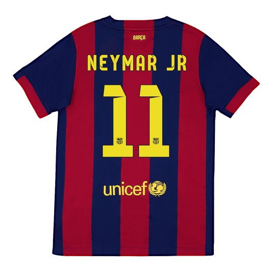Camiseta Retro 2014/15 NEYMAR JR #11 Barcelona Primera Equipación 2025/26