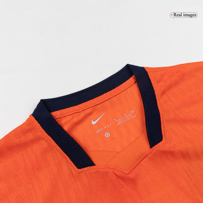 Camiseta Auténtica F.DE JONG #21 Netherlands 2026 Primera Equipación Copa del Mundo - Version Jugador