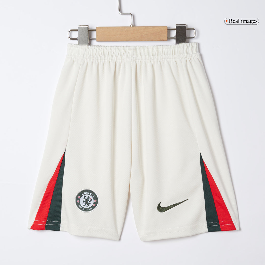 Conjunto Infantil Completo Chelsea 2025/26 Segunda Equipación Kids-Camisetas Pasion Shop