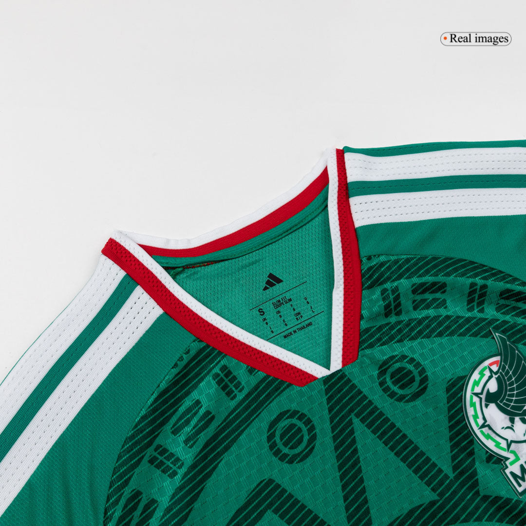 Camiseta Auténtica S.GIMENEZ #11 Mexico 2026 Primera Equipación Copa del Mundo - Version Jugador