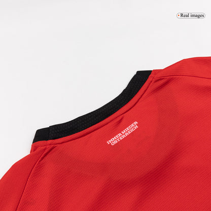 Camiseta BAUMGARTNER #19 Austria 2026 Primera Equipación Copa del Mundo - Versión Hincha