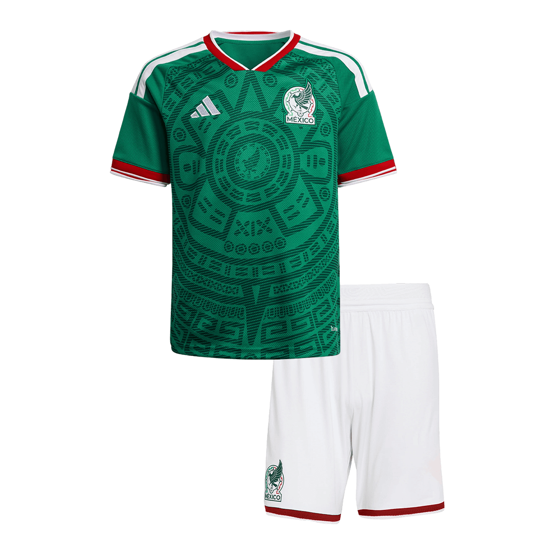 Conjunto Infantil Mexico 2025/26 Primera Equipación camiseta de fútbol