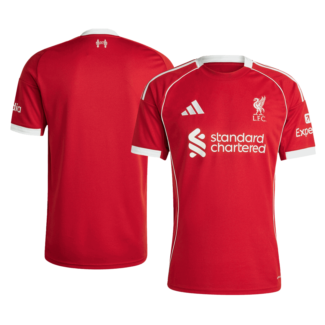 Camiseta Liverpool 2025/26 Primera Equipación-Versión Hincha-Camisetas Pasion Shop