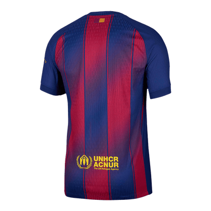 Camiseta Auténtica Barcelona 2025/26 Primera Equipación - Version Jugador