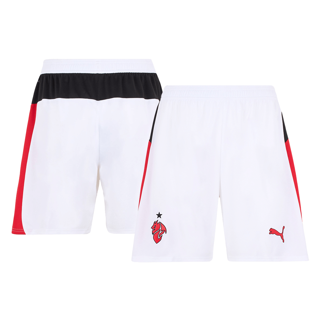 Set Tricouri Fotbal AC Milan Deplasare 2025/26