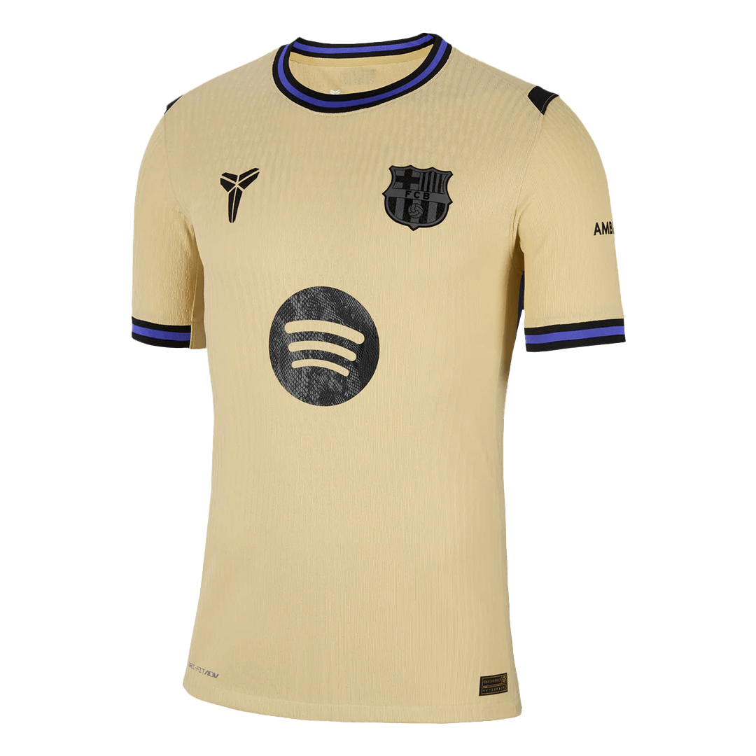 Tricouri Fotbal Barcelona PEDRI #8 Deplasare 2025/26 Authentic - UCL