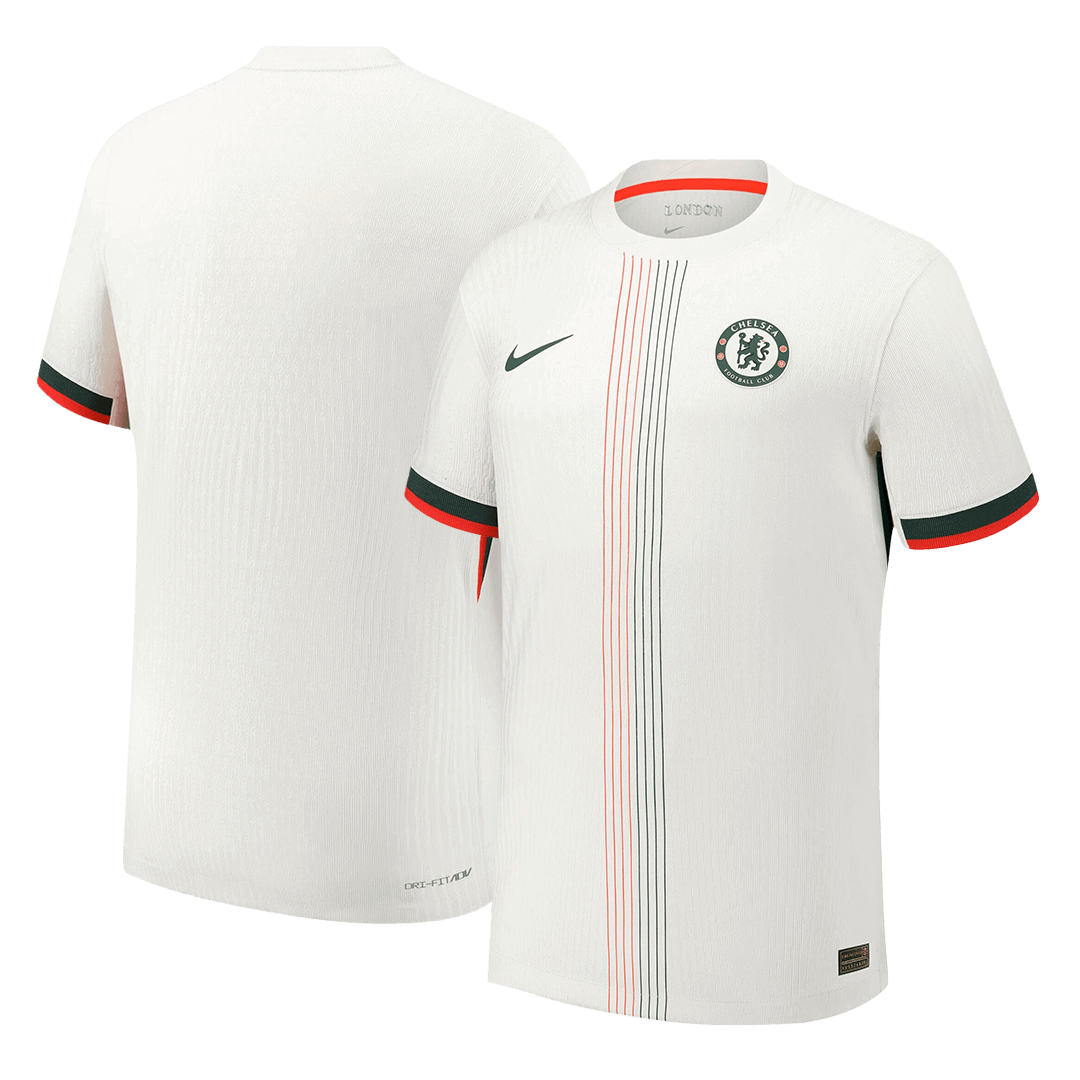 Camiseta Auténtica Chelsea 2025/26 Segunda Equipación-Versión Jugador-Camisetas Pasion Shop