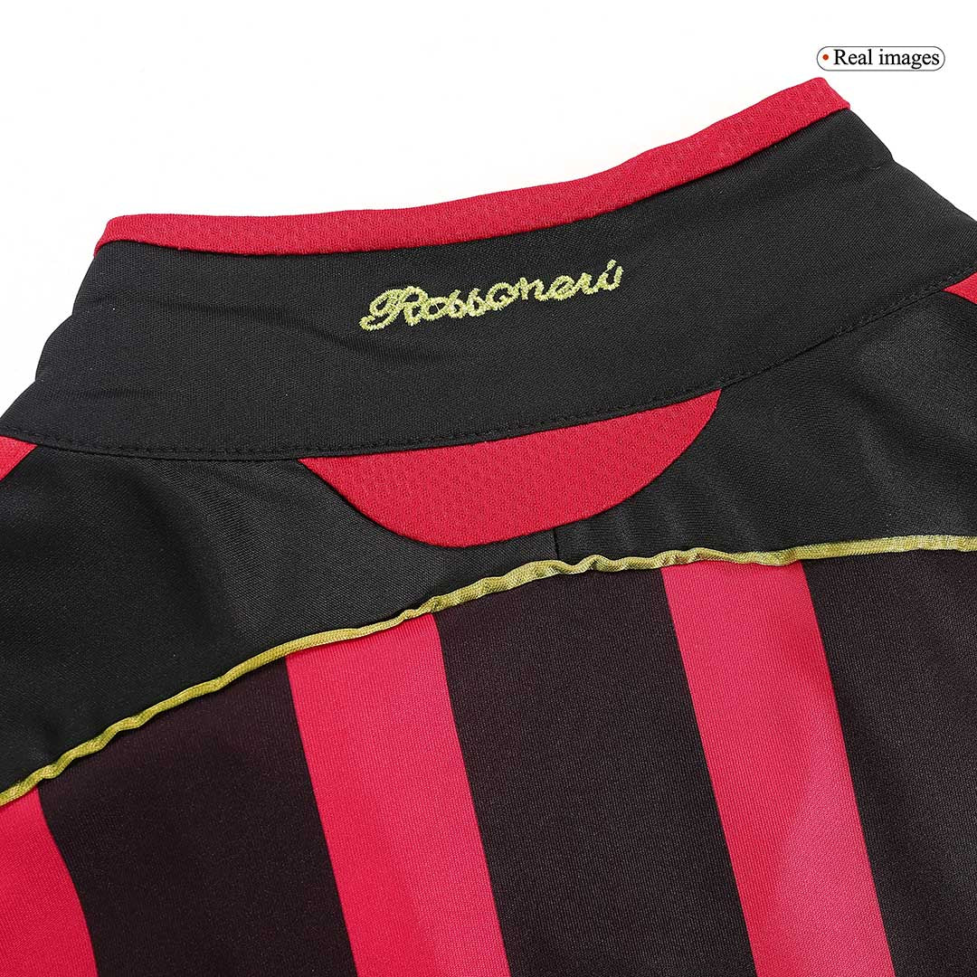 Tricouri Fotbal Vintage AC Milan RONALDO #99 Acasă 2006/07