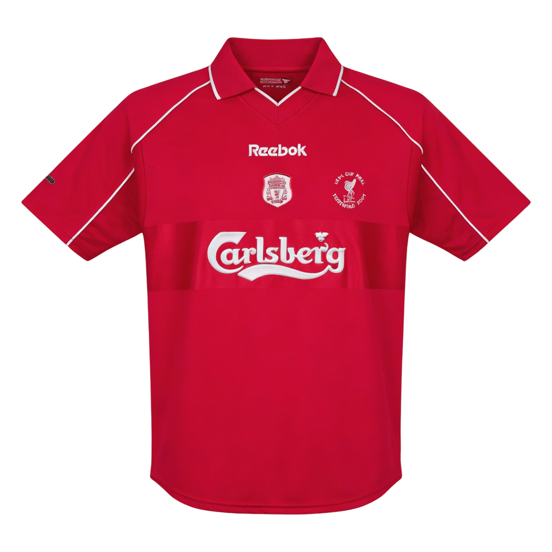 Retro 2000/01 Liverpool Primera Equipación camiseta de fútbol 2025/26