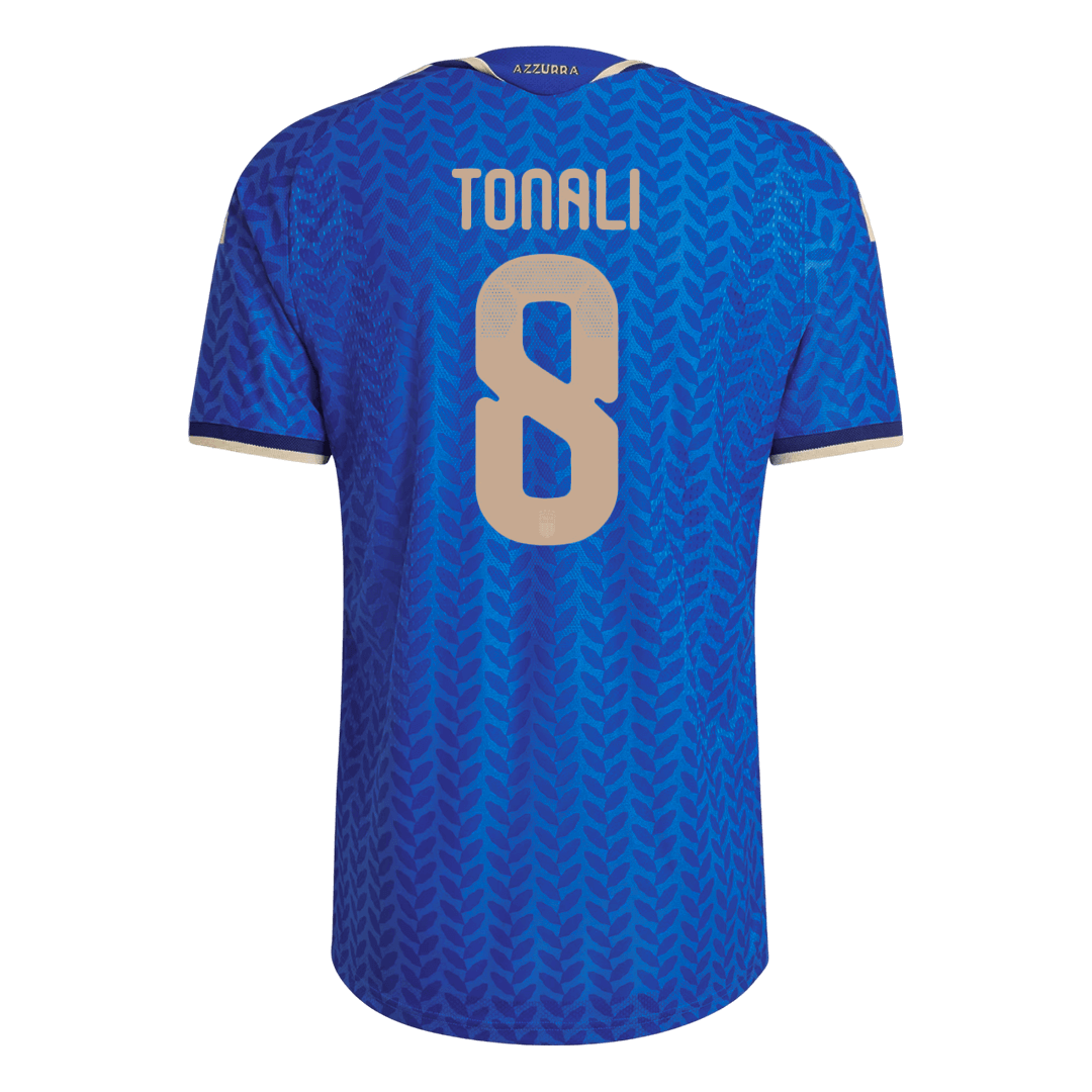 Camiseta Auténtica TONALI #8 Italy 2026 Primera Equipación Copa del Mundo - Version Jugador