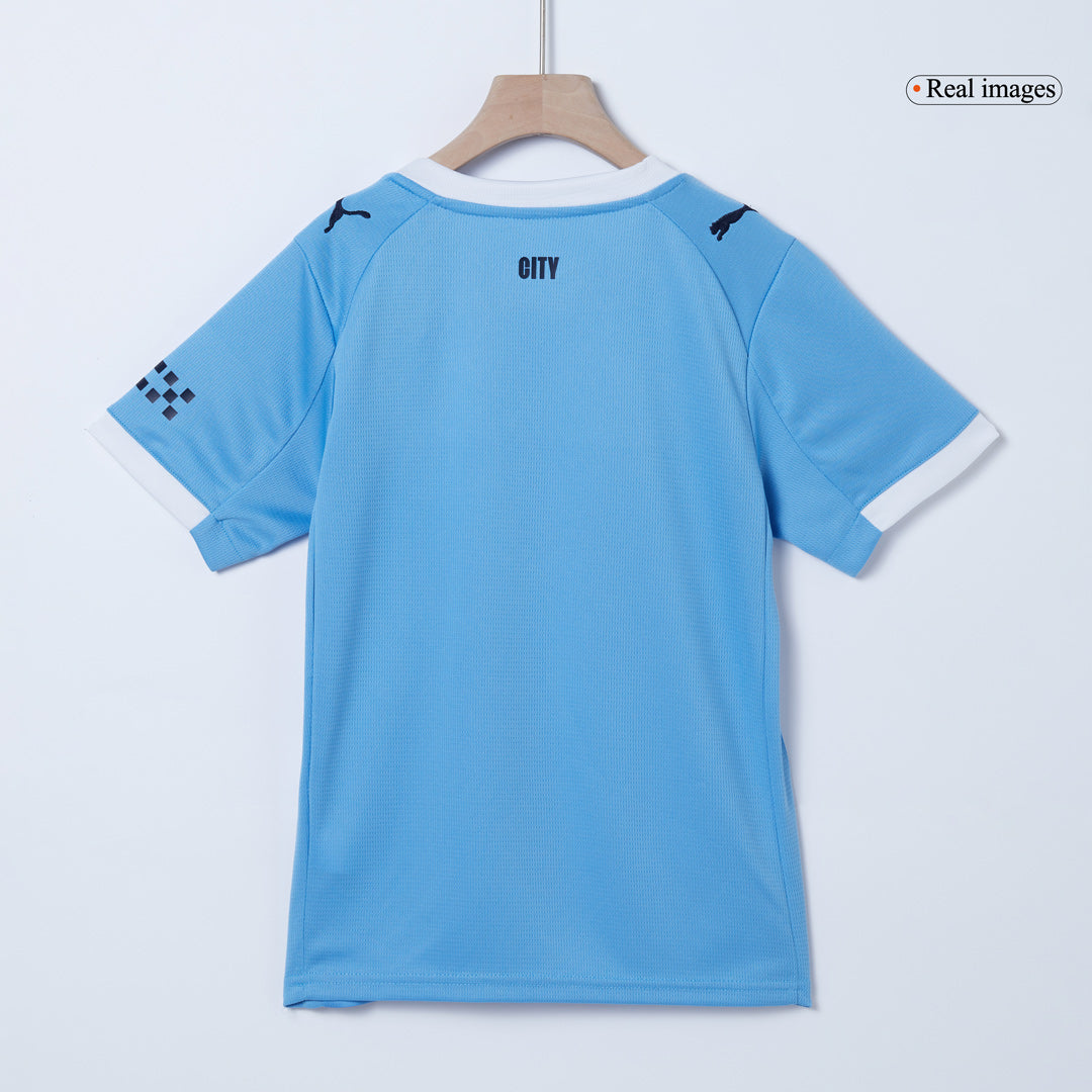 Miniconjunto Manchester City 2025/26 Primera Equipación-Camisetas Pasion Shop