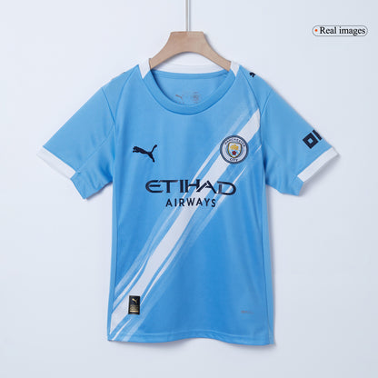 Miniconjunto Manchester City 2025/26 Primera Equipación-Camisetas Pasion Shop