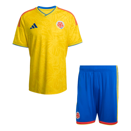 Conjunto Colombia 
2026 Primera Equipación Copa del Mundo camiseta de fútbol