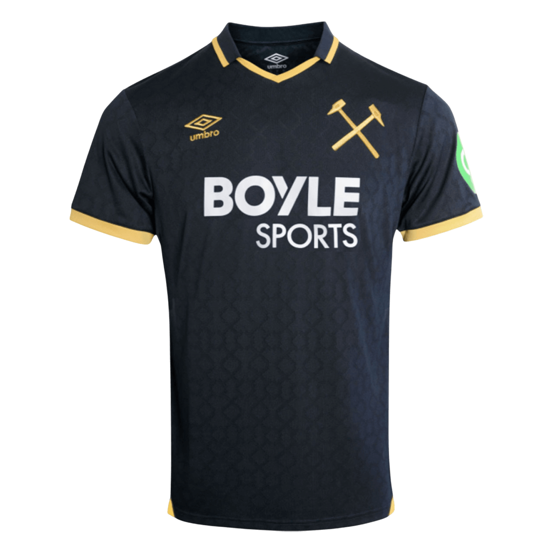 Camiseta West Ham United 2025/26 Tercera Equipación - Versión Hincha