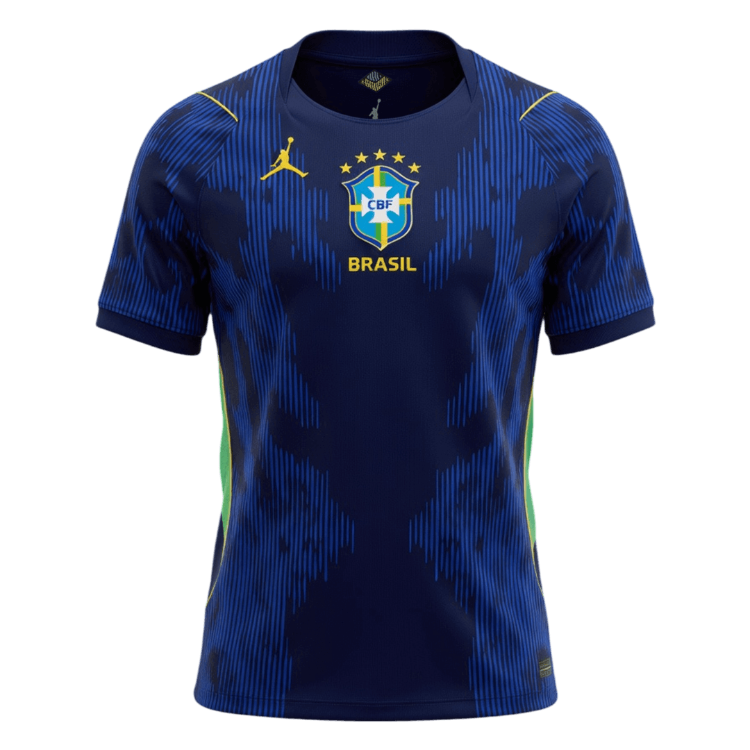 Camiseta Brazil 2026 Segunda Equipación Copa del Mundo - Versión Hincha